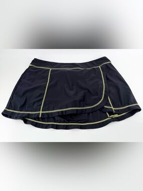 ZeroXposur Charcoal & Neon Swim Skort XL R9857525